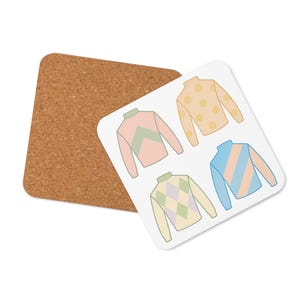 Jockey Silk Coaster