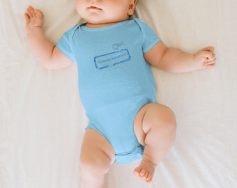 Infant T-shirt, Fine Jersey Bodysuit "Special Delivery"