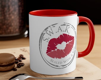Coffee Mug "Sealed With A Kiss"