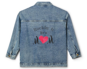 Women's Denim Jacket for Moms