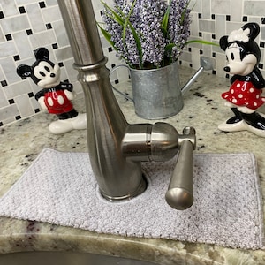 Drip Catcher, Kitchen Accessories, Sink Accessory, Faucet Bib, Faucet Splash, Faucet Mat, RV Kitchen Accessories