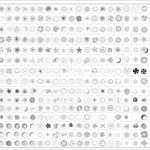 Plantillas de bloques de plantas de extremo de árbol DWG 2D de AutoCAD Tree Bundle para diseñadores de interiores Arquitecturas Métricas - Bloque Cad de vegetación.