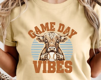Baseball PNG, Play ball png, Highland Cow PNG, Baseball Season png, trending png, baseball funny png, Baseball shirt png, Gameday PNG