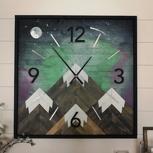 Norther Lights Clock