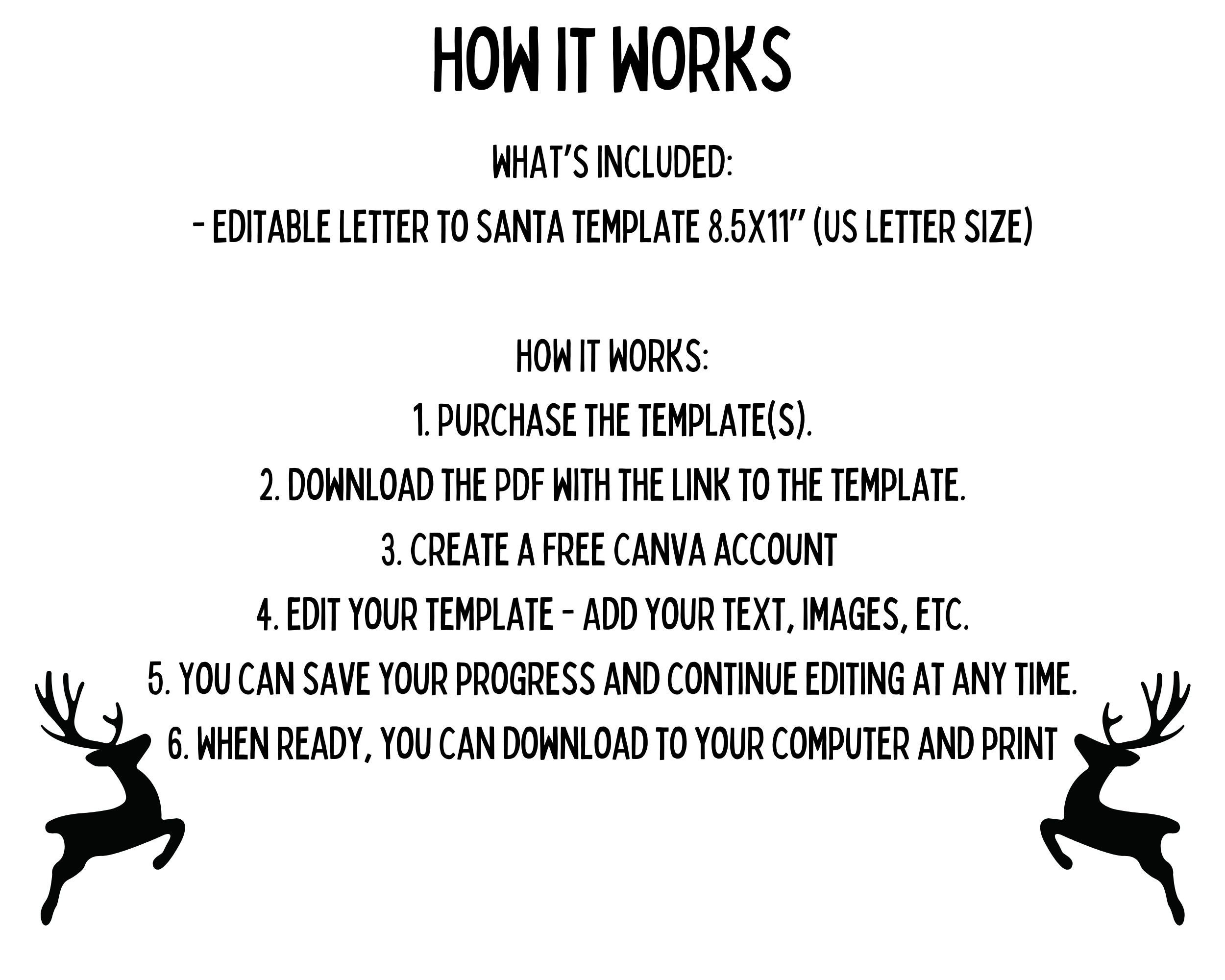 Letter From Santa Canva Template Santa Christmas Letter Editable letter-from-santa-canva-template-santa-christmas-letter-editable