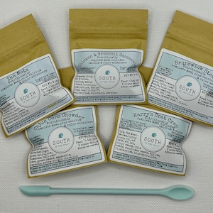 Spring Collection - 5 Complete Meals, 2 NEW recipes, 1 back from retirement & 2-in-1 silicone spoon