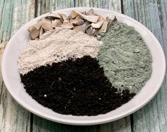 The 24/7 Mix - Super Greensand, Worm Castings, Crushed & Powdered Coastal Shells. All organic.