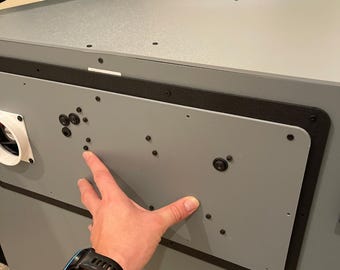 Adaptador de manguera de escape de 80 mm a 3"