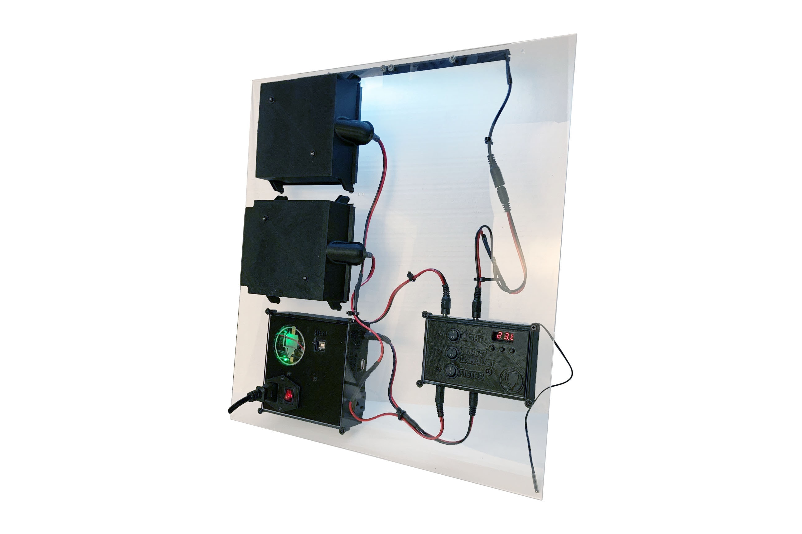 Lacking Panel DIY Lack IKEA V2 3D Printer Enclosure Environment Control Panel Kit ...