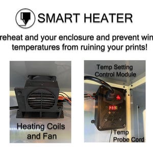 DIY Smart Heater for 3D Printer Enclosure