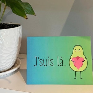 Carte d'amour  - Greeting Card
