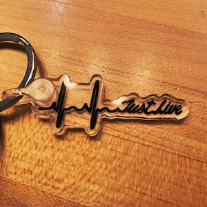 Keychains - Keyring - JUST LIVE - LA Linéa