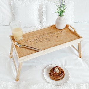 Personalised Breakfast In Bed Tray with Legs | Mother's Day Gift | Gifts for Her