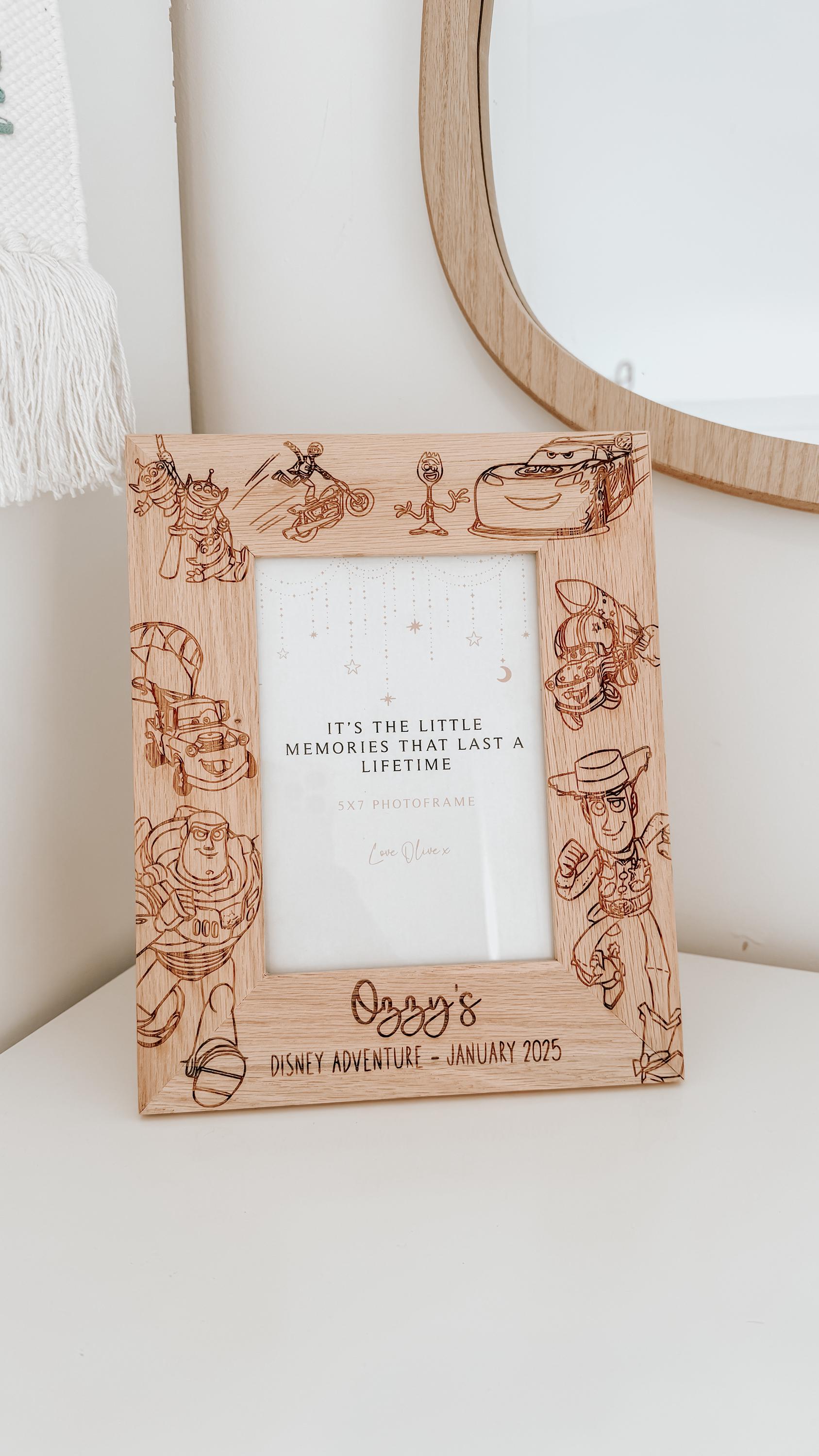 Toy Story Picture Frame 5x7 - Etsy