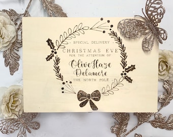 Personalised Handmade Christmas Eve Box | Christmas Box | Family Christmas Eve Box | Wooden Box | Christmas Gift | Hand Engraved