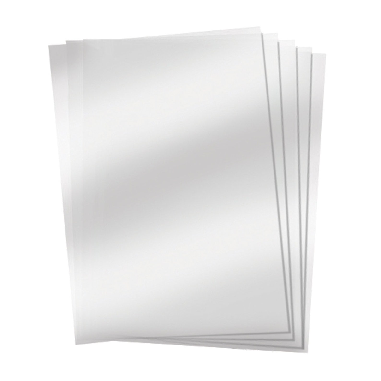 Acetatelike Plastic Sheets Clear Transparencies for Overhead