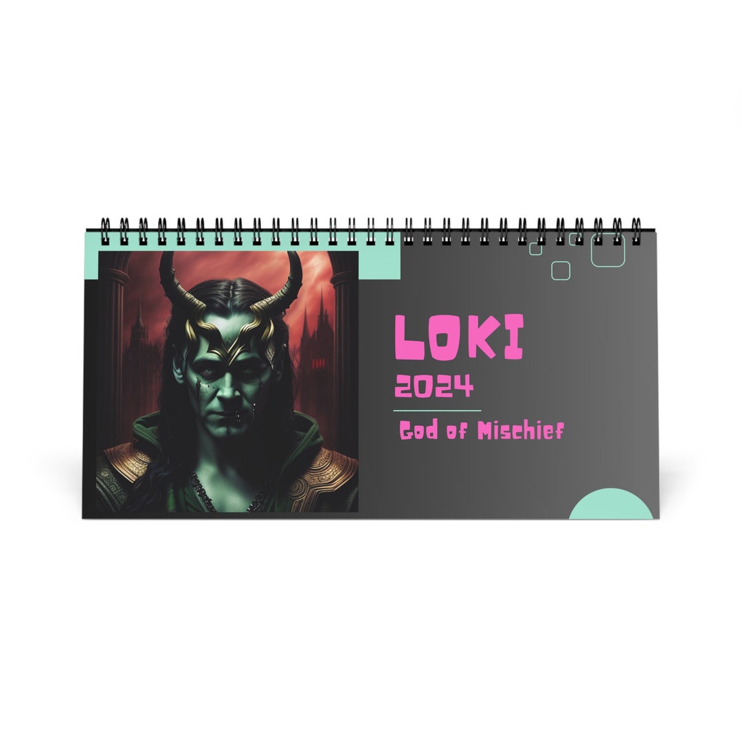 Loki 2025 Tom Hiddleston Calendar 2025 Desk Calendars 2025 Etsy Hong Kong