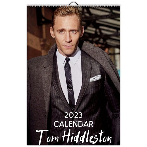 Tom Hiddleston 2023 Wall Calendars Loki Tom Hiddleston Etsy
