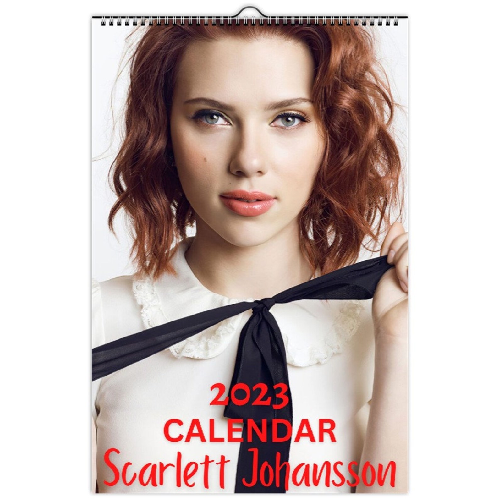 Scarlett Johansson Calendar 2023 Black Widow Calendar Wall Etsy UK