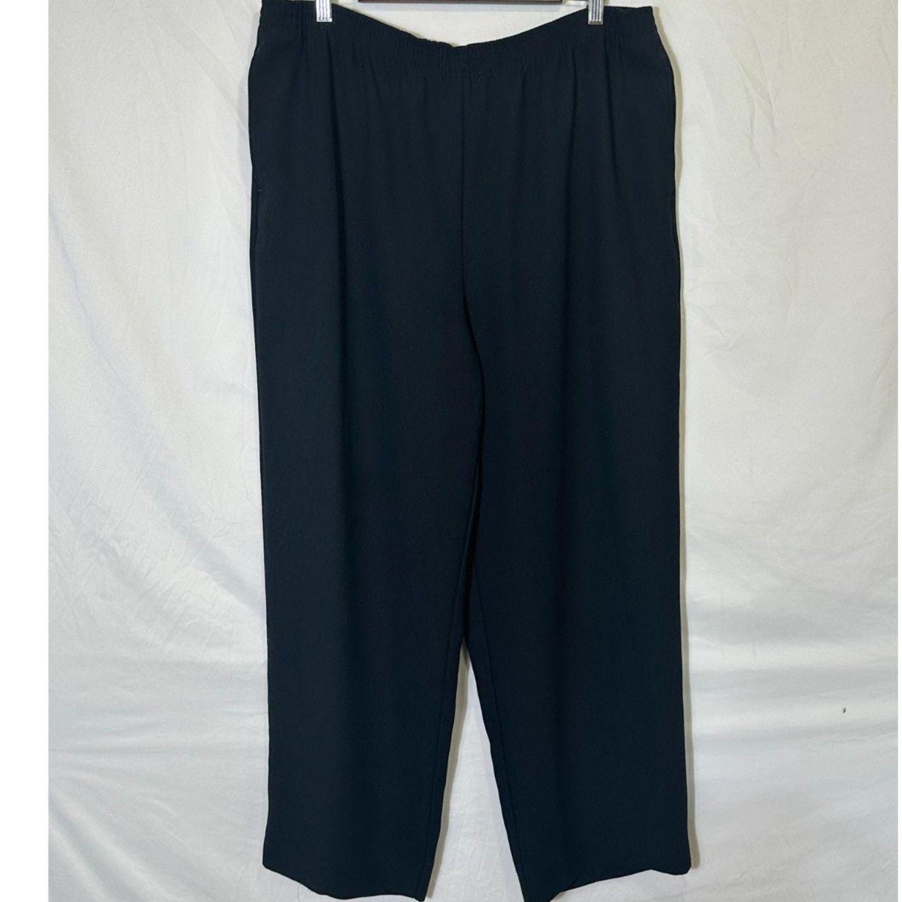 Womens Pull on Black Dress Pants - Etsy Womens Pull on Black Dress Pants - Etsy