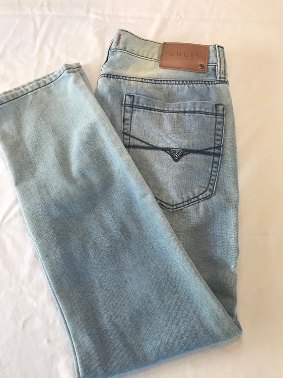 Medium Rise Tapered Slim Fit Jeans Size 