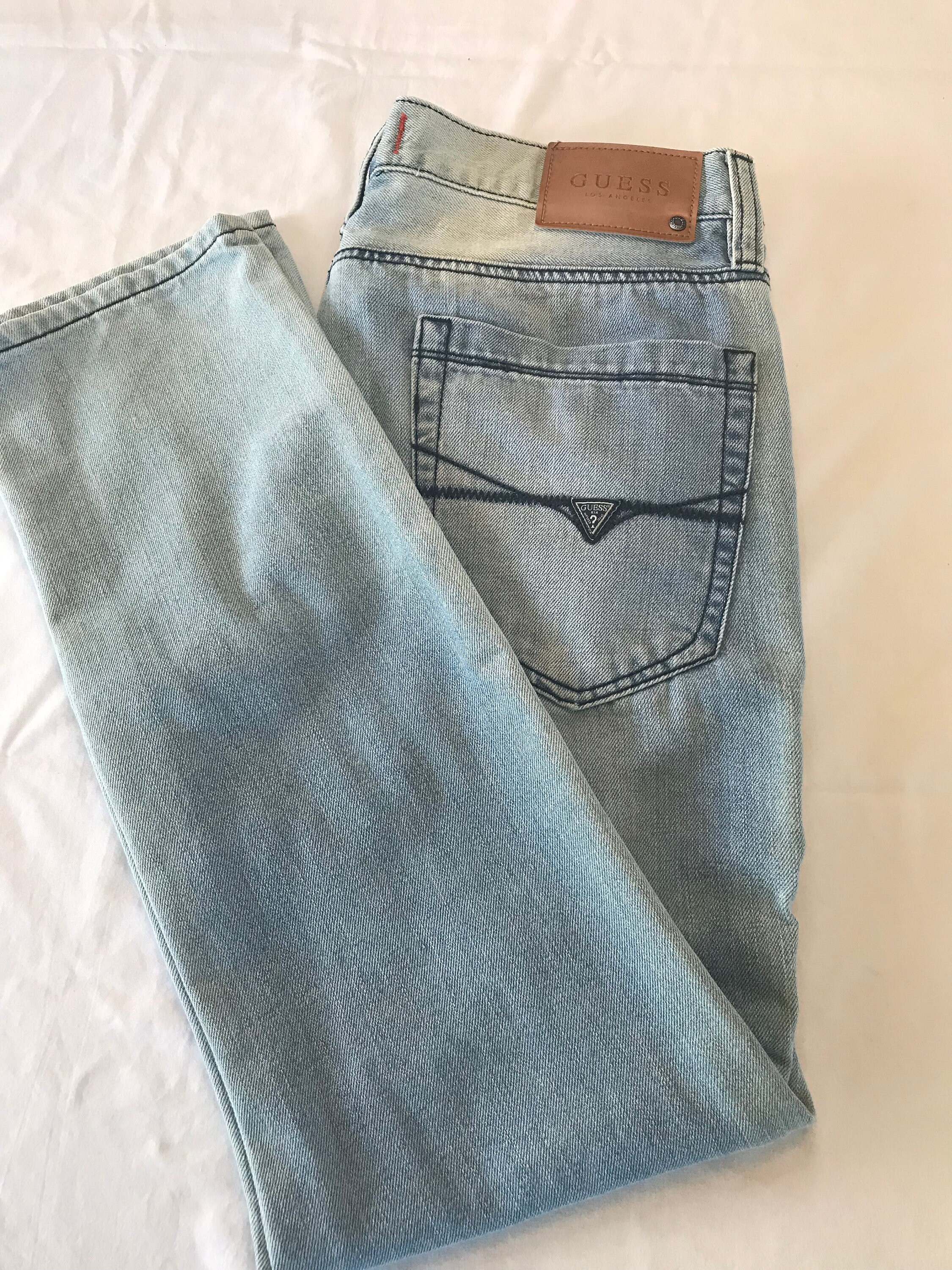 Medium Rise Tapered Slim Fit Jeans Size 
