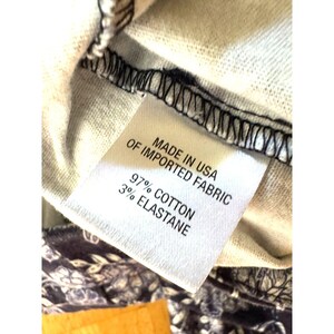 Drew Anthropologie Women's Isabelle Capri Pants Blue Floral Stretch Size 8 image 4