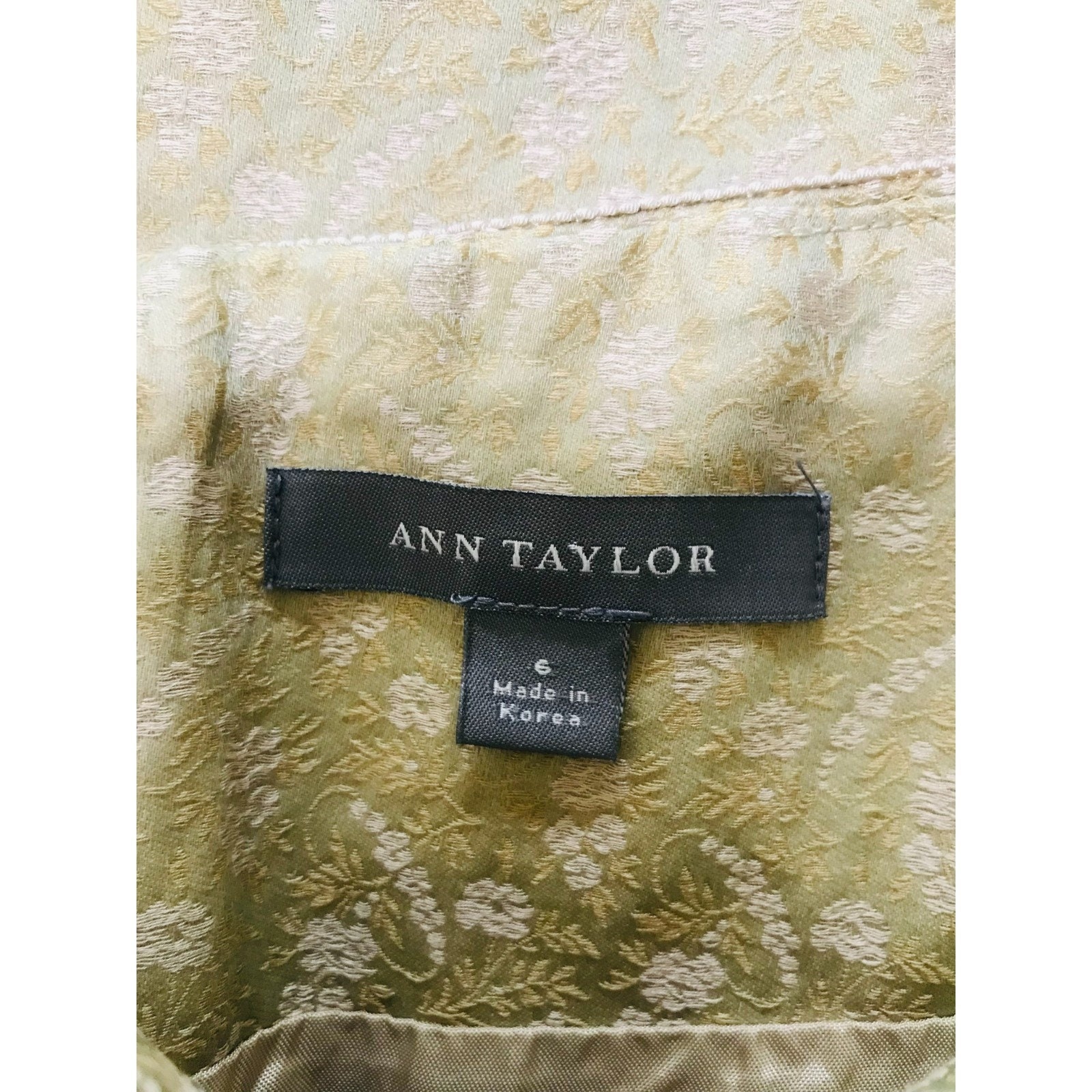 Jupe Plissée Ann Taylor – Rayures Orange, Noir, Mauve, Citron – Taille 0, Doublée