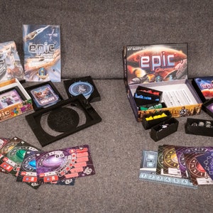 Tiny Epic Galaxy with the Tiny Epic Galaxy Beyond the Black Expansion Organizer (Game NOT Included)