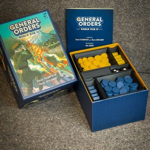 General Orders andra världskrigets brädspelsinlägg (spel ingår ej)