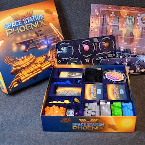 Space Station Phoenix Board Game Insert (Game NOT Included)
