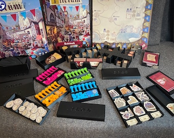 Tiletum Board Game Insert (Game NOT Included)