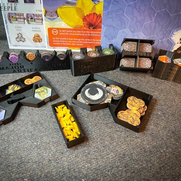 Earth Board Game Insert Etsy