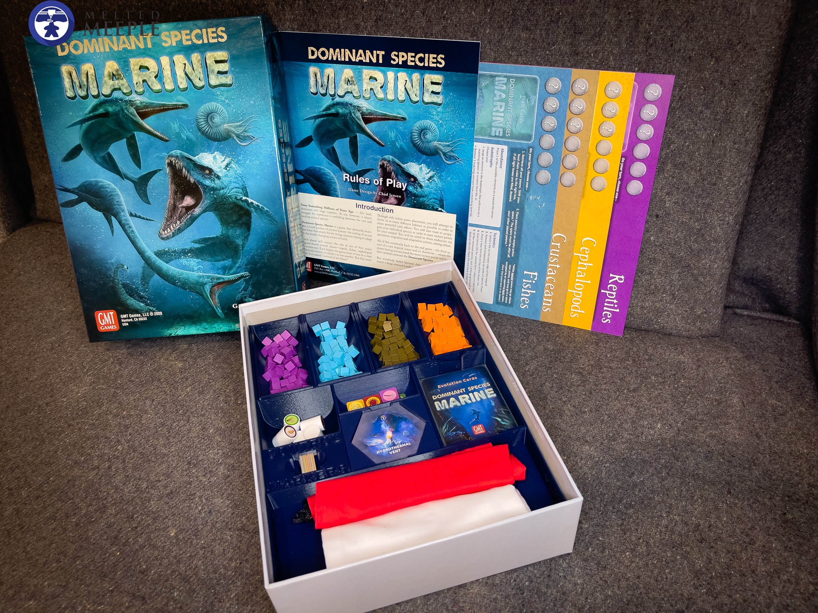 Game Organizer for Dominant Species