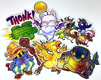 Final Fantasy Vinyl Sticker Set