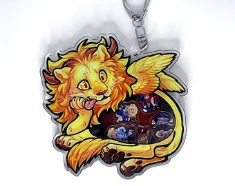 Dungeon Meshi Winged Lion Shaker Charm