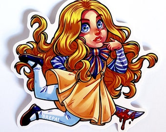 Horror Icon: M3GAN Vinyl Sticker