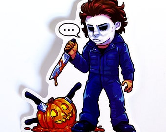 Horror Icon: Michael Myers Vinyl Sticker