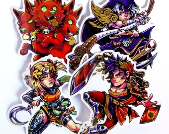 Hades (Supergiant) Gold Foil Vinyl Sticker Set