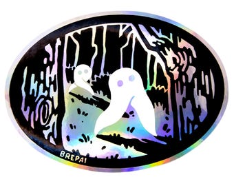 Fresno Nightcrawler Holographic Vinyl Sticker