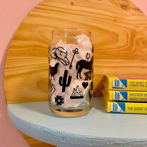 Girl Detective Glass Cup: Nancy drew, shadow ranch, nostalgia Game Gift