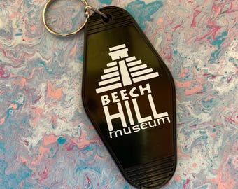 Detective Motel Keychain: Beech Hill Museum, Nancy Drew Gift