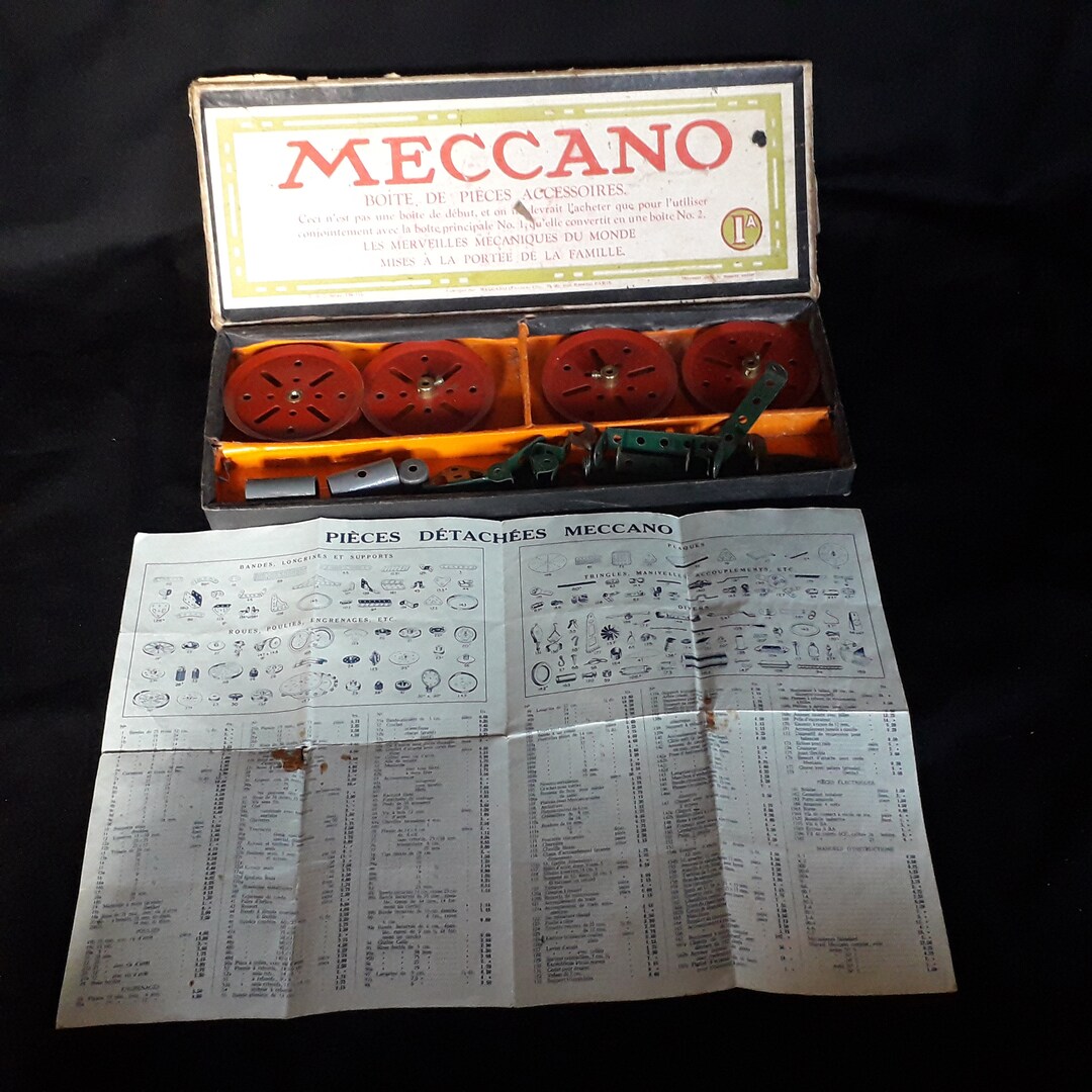 Meccano, engrenages 8 ans