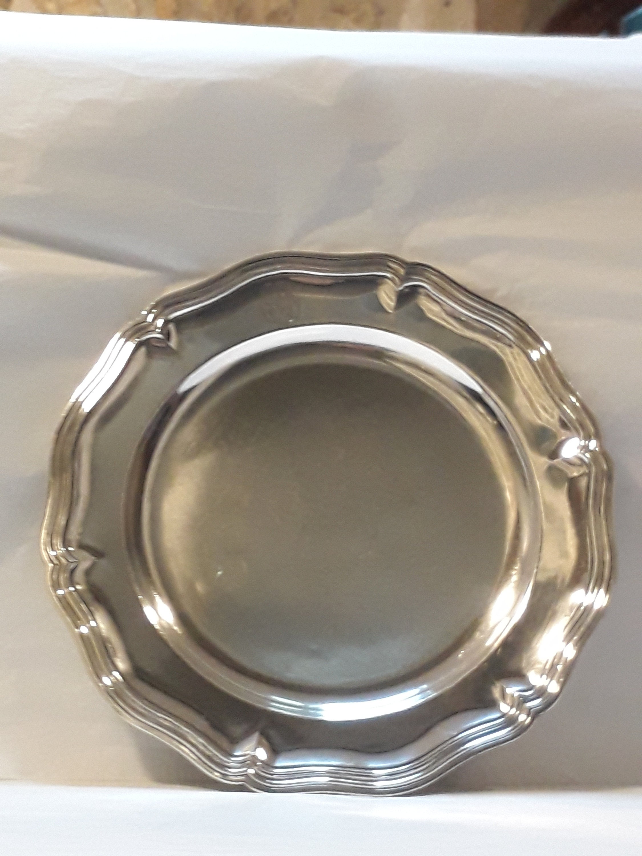 Élégant Plateau de Service Christofle Français