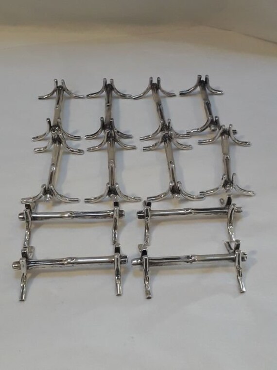 12 Repose-Couteaux Français Art Déco