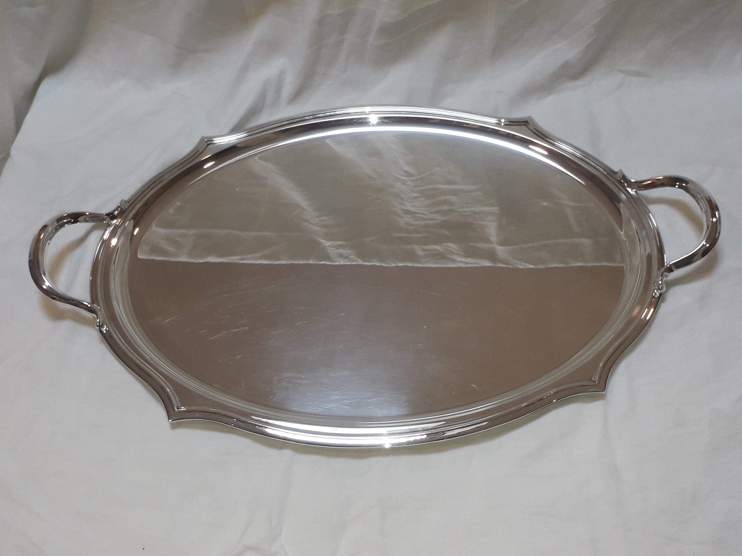 Impressionnant Plateau Christofle/Grand de Service Art Déco Plateau