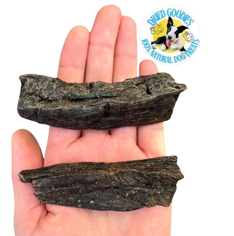 100% Organic-Natural Beef Liver Stripes Jerky Air Dried Dog-Pup Harder Chew 300g image 4