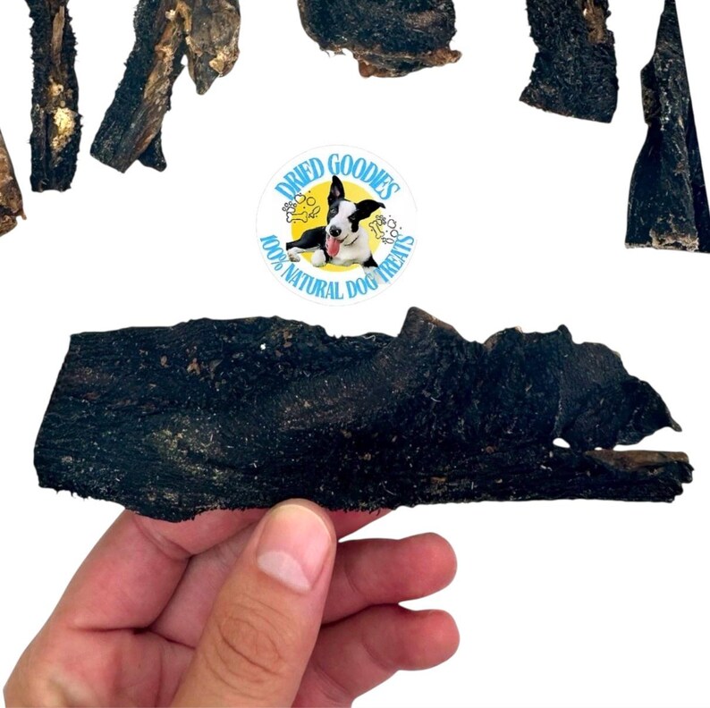 Natural Air-Dried Beef Tripe Dog Chews: High-Protein Treats (150g Pack) image 5