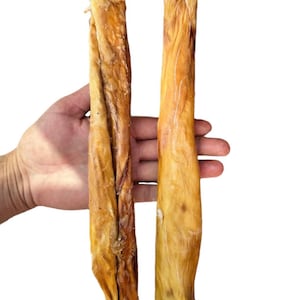 2 X Air-Dried 100% Natural and Organic Rabbit Skin Rolls XL Premium Grade A Chew