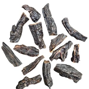 100% Organic-Natural Beef Liver Stripes Jerky Air Dried Dog-Pup Harder Chew 300g image 8